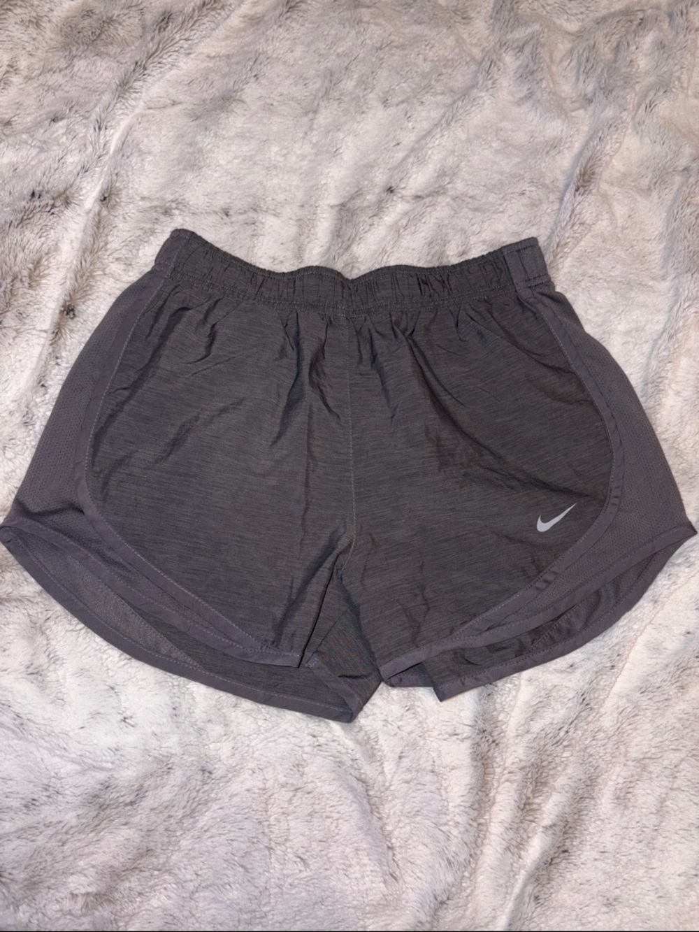 Nike Women’s Charcoal Grey Athletic Running Shorts
